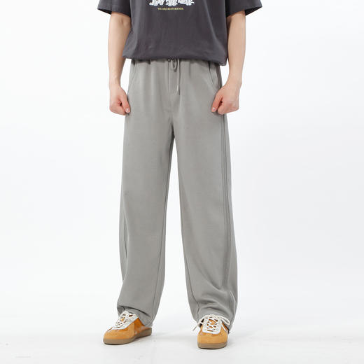 休闲时尚拼接贴条弯刀裤-纪念日百货门店同款169448185 商品图1