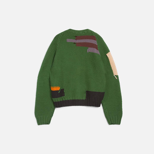 YMC ATOMIC CARDIGAN 女装手织拼接毛衣开衫 商品图4