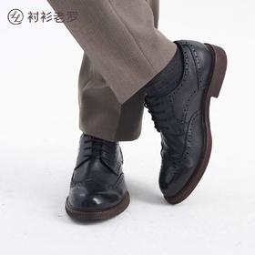 【总裁约会】真牛皮3D雕刻布洛克皮鞋257Y7S306N[门店专款]