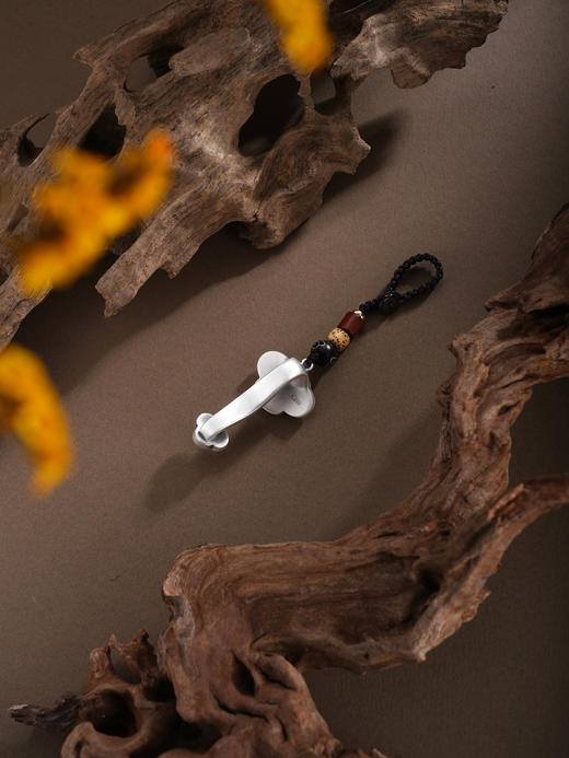 子佩集【岁月如意】银S999钥匙扣【BX0200067】小摆件如意2602 商品图6