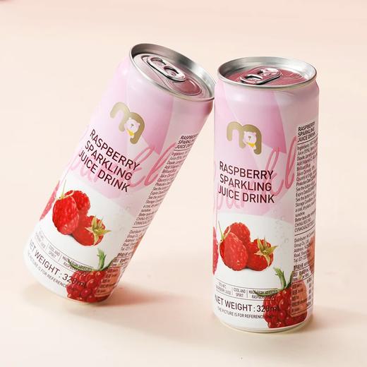 麦德龙 麦臻选 树莓果汁气泡饮料 320ml*6 商品图1