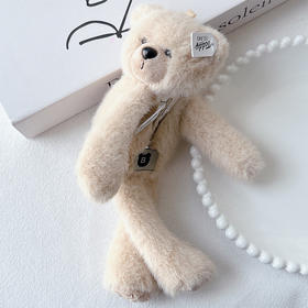 正版泰迪公仔萌趣可爱BB夹发夹-纪念日百货门店同款169599581