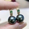 10-11mm大溪地珍珠耳坠 商品缩略图1