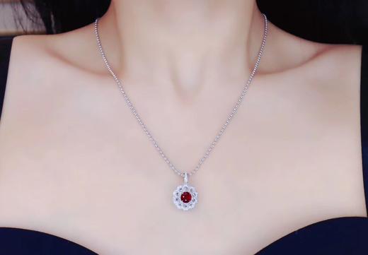 1.26克拉红宝石吊坠 商品图4
