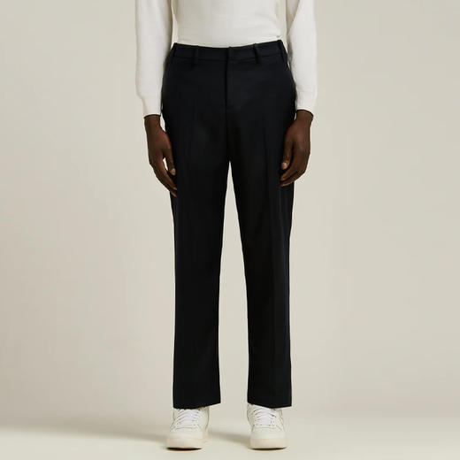 KITON 男士精纺羊毛西裤 蓝色 UPKN088K0247H0300A 商品图1