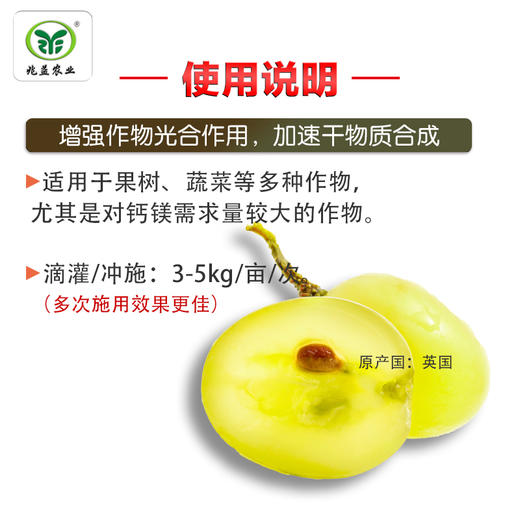 葡苒壮实-中量元素水溶肥料，钙镁营养增重剂 商品图2