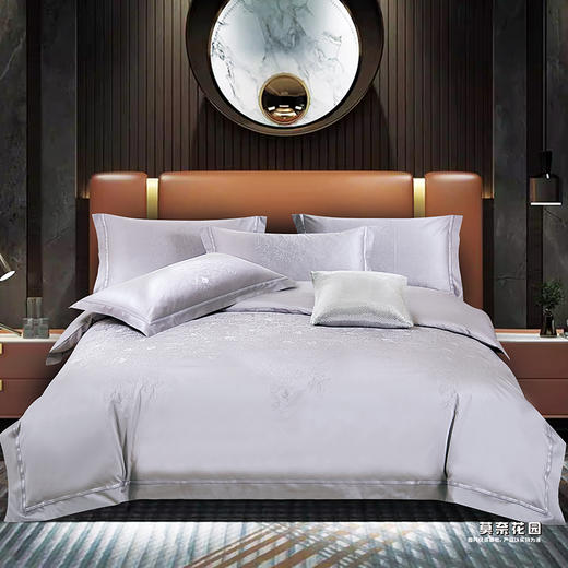 鑫缘 全棉缎纹提花四件套 DMH2418 商品图6