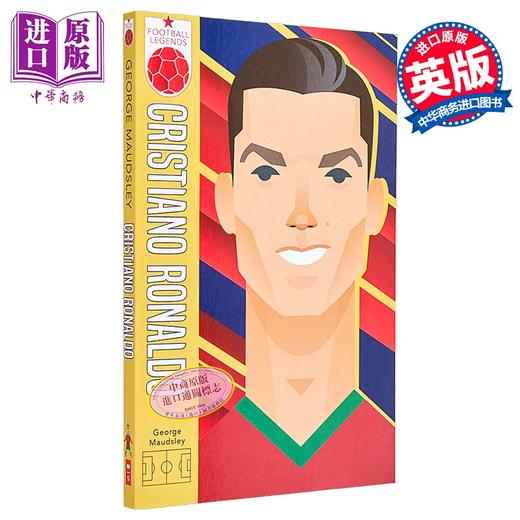 预售 【中商原版】足球传奇11 罗纳尔多 Football Legends 11 Cristiano Ronaldo 英文原版 George Maudsley 商品图1