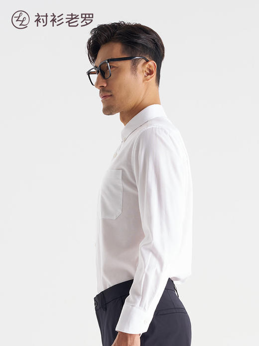 牛津纺口袋衬衫265A7F649L【门店同款】 商品图3