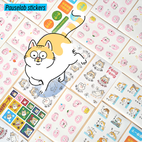 暂停贴纸！脑小花冯老师和暂停态度第一弹