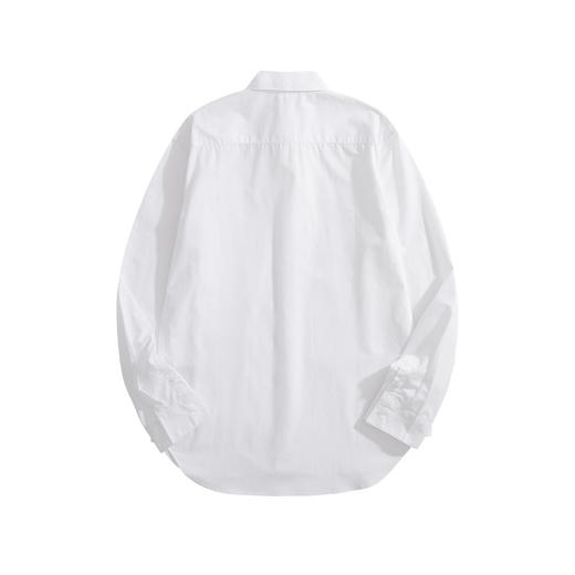 男款纯棉府绸刺绣长袖衬衫ba010 商品图1