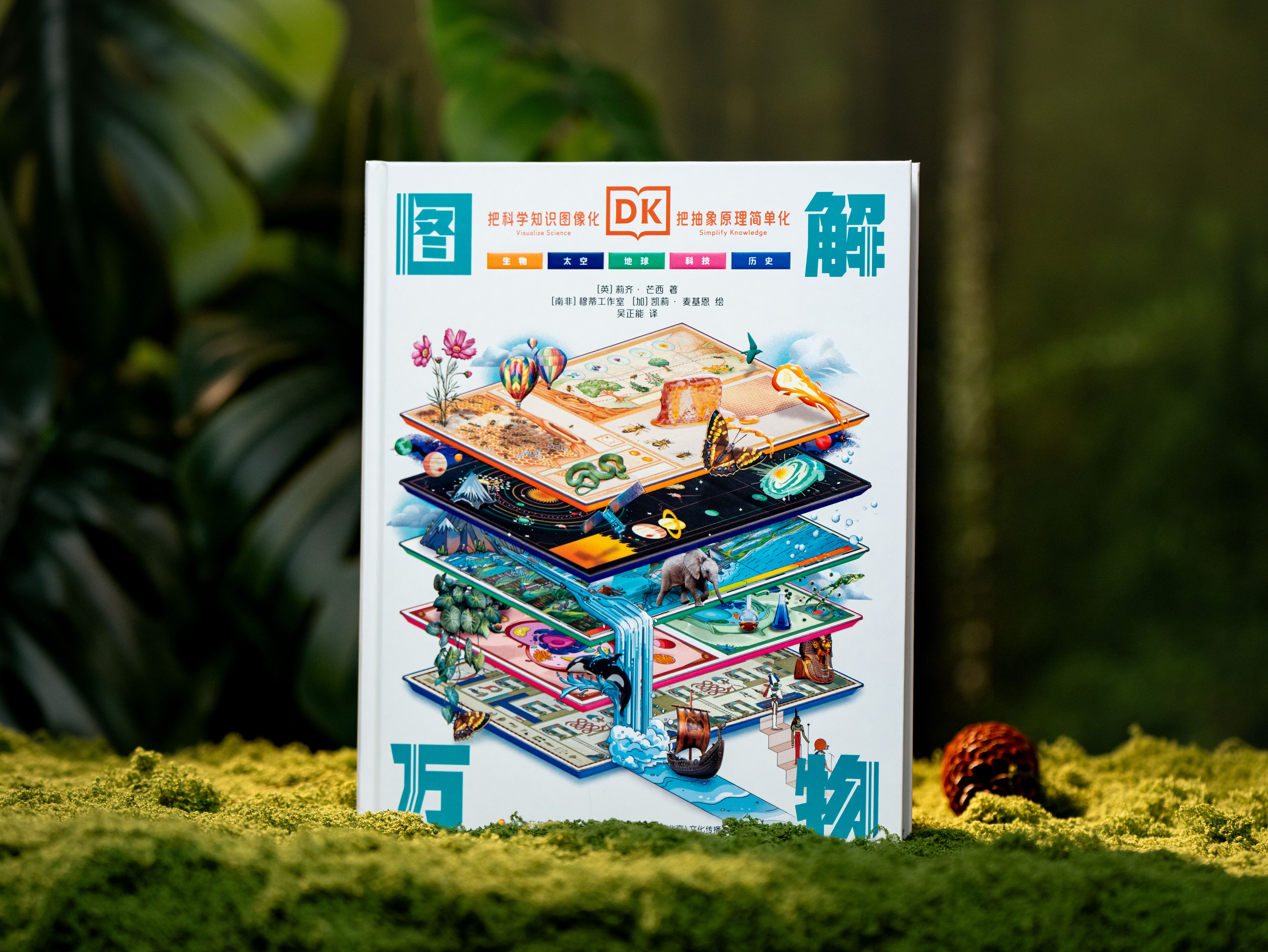 【十点首发】《DK图解万物》DK重磅新作！一本=通识知识宝库+思维升级工具|百余幅精美信息图解，演“活”1000+知识，用图解带孩子“透视”万物、表达思想、解决问题