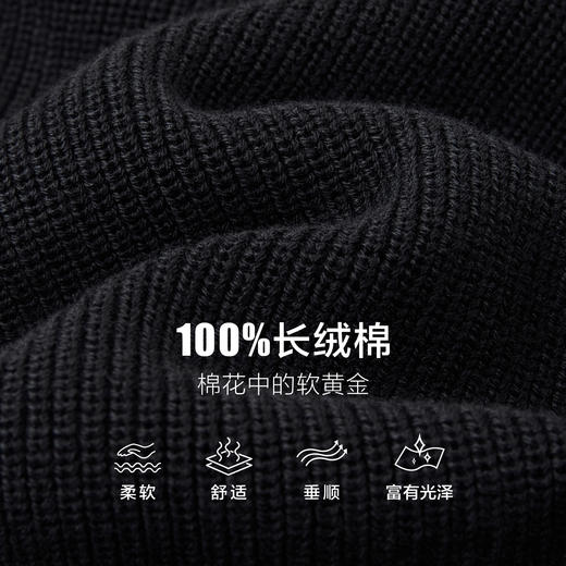 纯棉针织长袖POLO衫 商品图2