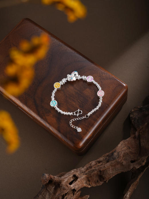 子佩集【‌‌福马萌动】银S999手串手链【SC001725】平安喜乐小马2602 商品图10