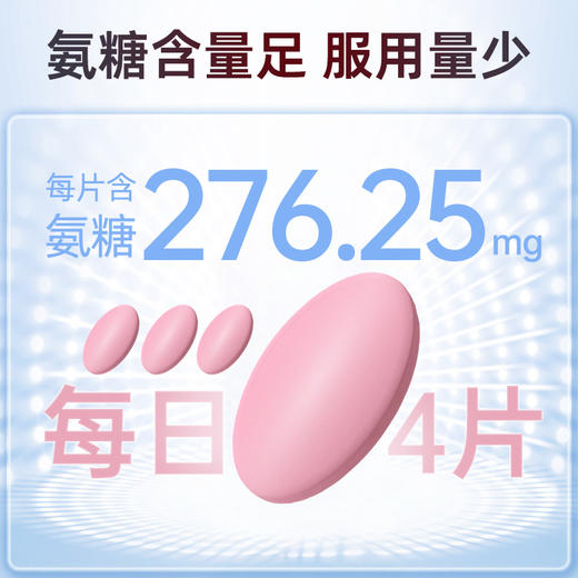 【官方正品】云南白药长兴牌氨糖软骨素钙片中老年长辈保健改善骨密度 商品图5
