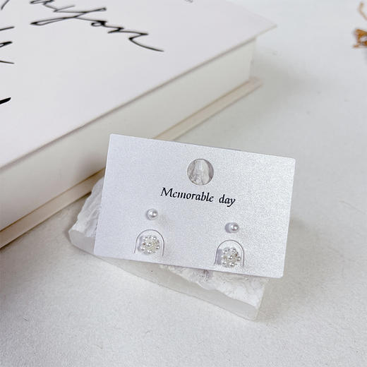 精致百搭小耳钉套装耳环-纪念日百货门店同款169895217 商品图0