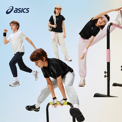 ASICS/亚瑟士儿童26年夏季新款轻量透气梭织长裤运动弹力舒适百搭 商品图4