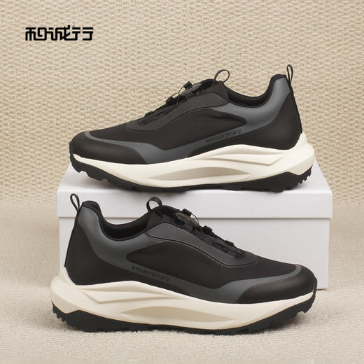 和诚行2026春季新款男式厚底增高轻便户外运动休闲鞋0440184 商品图2