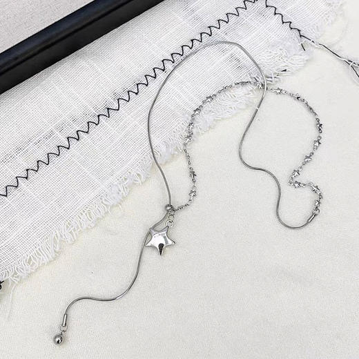 高级百搭长款星星毛衣长链-纪念日百货门店同款169699144 商品图1