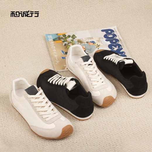 和诚行2026春季新款拼色透气舒适时尚百搭男式休闲鞋1320104 商品图2