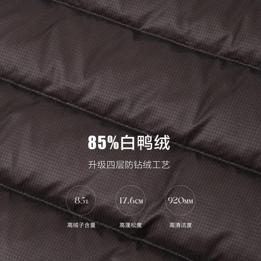 菱格绗鹅绒马甲 商品图2