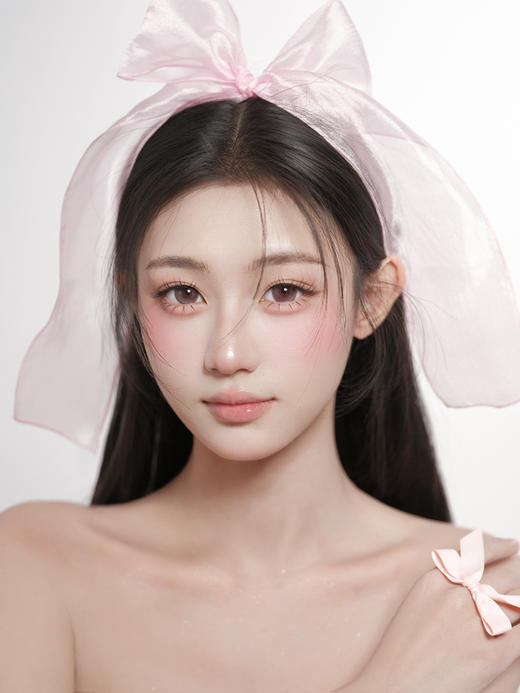 PUFFGIRL暖樱粉棕（佩戴直径：14.2mm） 商品图4