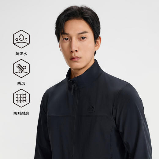 【P系列】伯希和户外软壳衣男26新款CORDURA耐磨立领防风徒步外套 商品图2