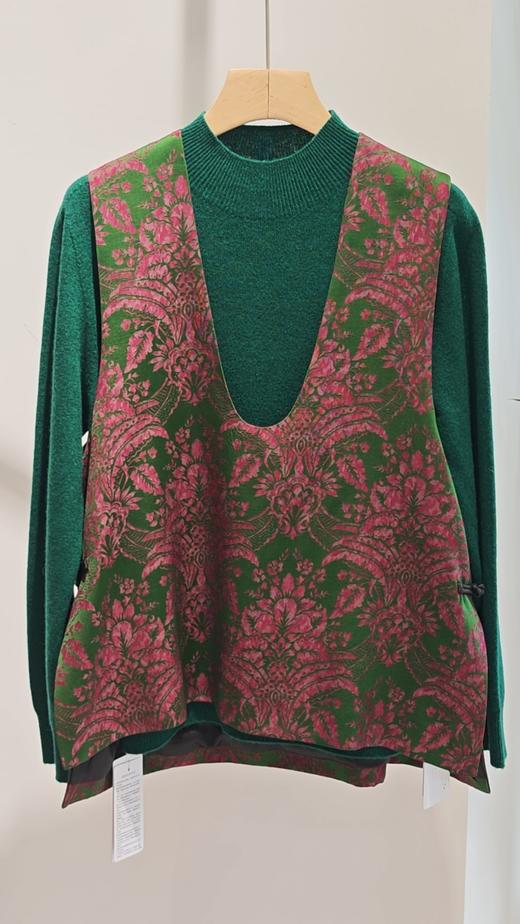 686039春上新 大U领国风马甲 商品图9