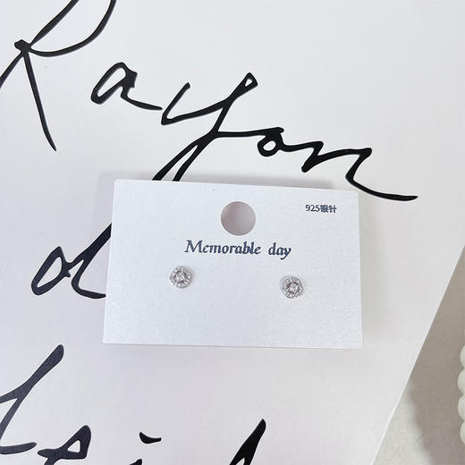 银针气质小巧耳钉-纪念日百货门店同款169698766 商品图4