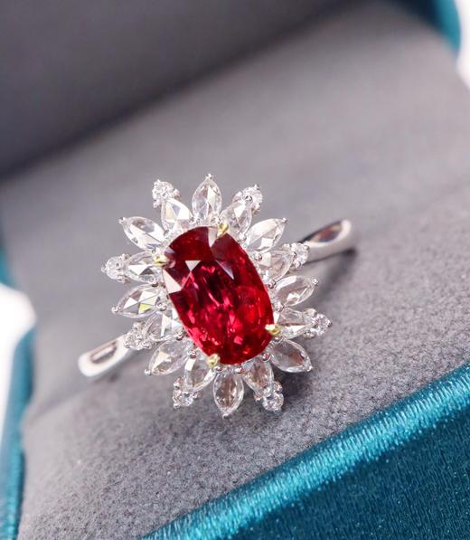 1克拉红宝石戒指 商品图2