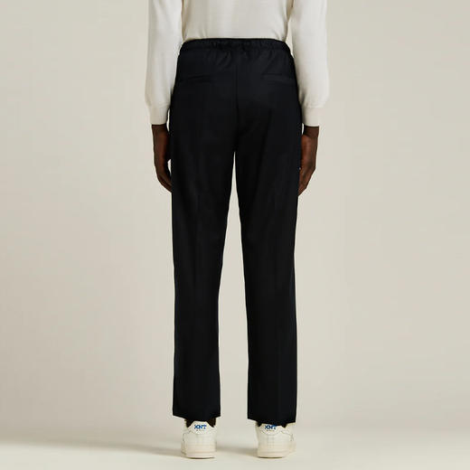 KITON 男士精纺羊毛西裤 蓝色 UPKN088K0247H0300A 商品图2