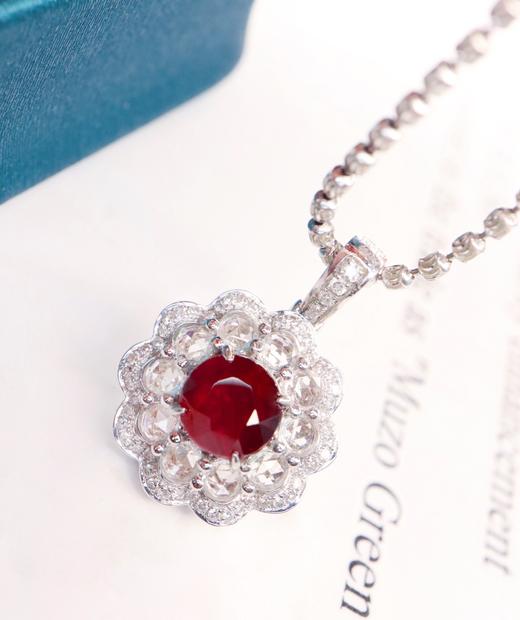 1.26克拉红宝石吊坠 商品图3