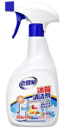 【OUSM】  老管家冰箱专用清洁剂  除臭杀菌去异味 500ml*2瓶 商品图0