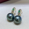 10-11mm大溪地珍珠耳坠 商品缩略图0