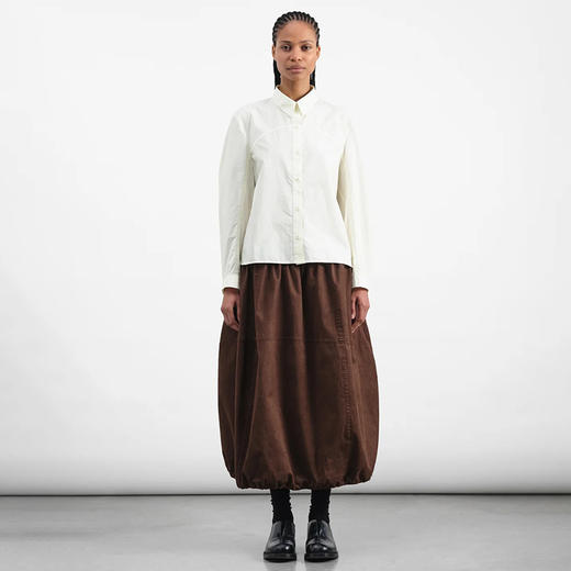 YMC PARACHUTE SKIRT 女装成衣染色莫代尔棉混纺廓形抽绳灯笼裙 商品图1