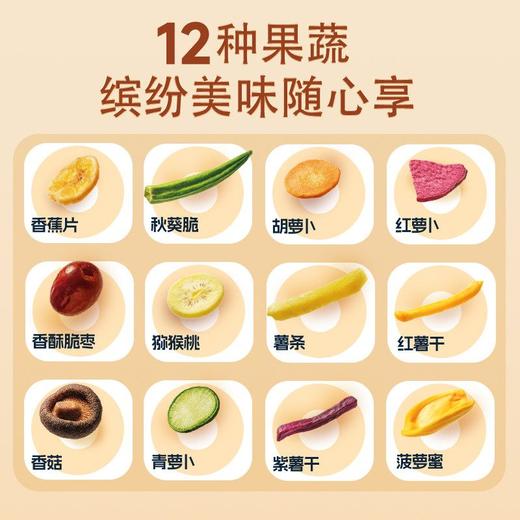 C三只松鼠250g12种果蔬脆 商品图3