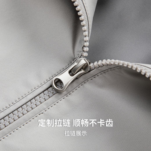 【易打理】圣得西简约翻领夹克男2026春季新款韩系拉链开衫外套 商品图7
