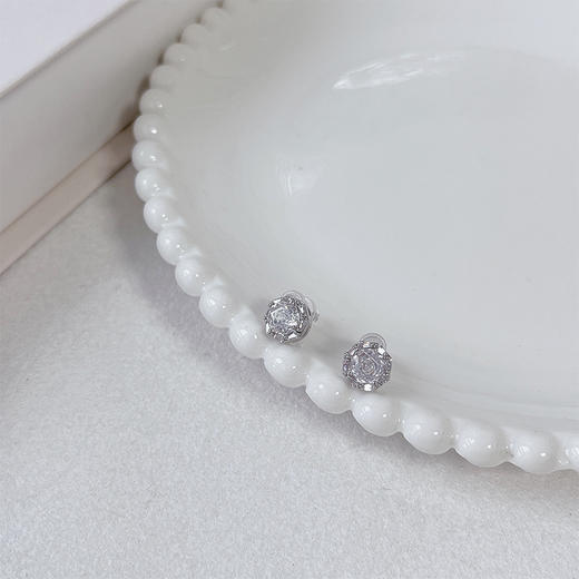 炫彩玫瑰烟花银针耳环-纪念日百货门店同款169595345 商品图4