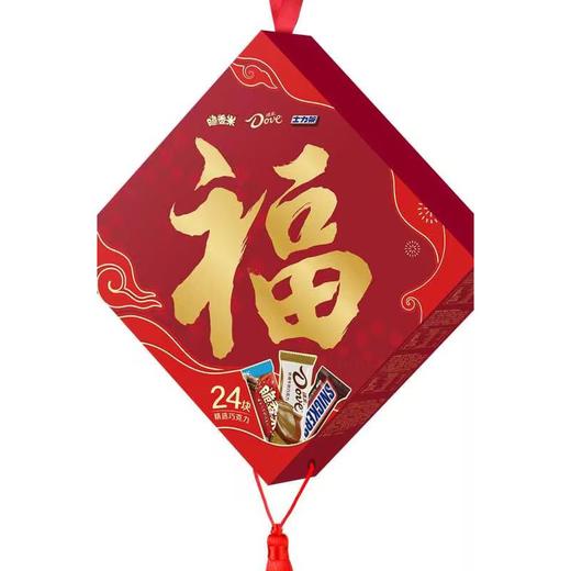 J德芙276g福字春节礼盒 商品图0