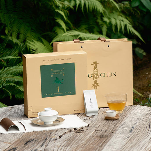 斛生记贡福春·梅片黄茶160g【分仓直发，72小时发货，周末节假日不发货】 商品图7