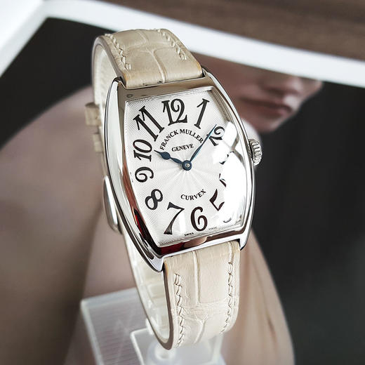 【95新】Franck Muller 法兰克穆勒7502 QZ石英机芯29*32MM（女款）CINTREE CURVEX系列精钢300126NJS47 商品图2