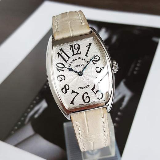 【95新】Franck Muller 法兰克穆勒7502 QZ石英机芯29*32MM（女款）CINTREE CURVEX系列精钢300126NJS47 商品图3
