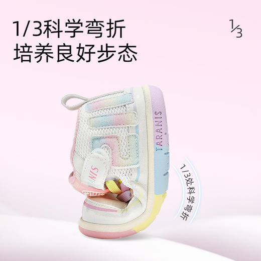 泰兰尼斯春款婴童段炫彩211学步鞋T25T4A3776 商品图1