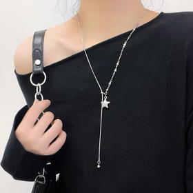 高级百搭长款星星毛衣长链-纪念日百货门店同款169699144