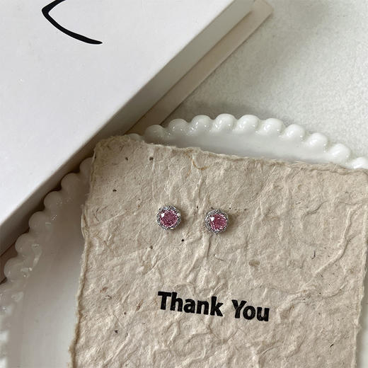 炫彩玫瑰烟花银针耳环-纪念日百货门店同款169595345 商品图3