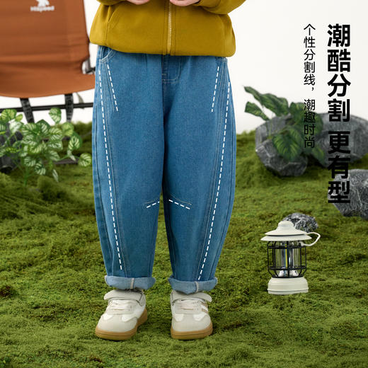 棉花堂户外超耐磨牛仔童装裤- FD61219 商品图3