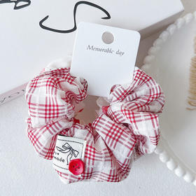 红格草莓对圈对装发圈-纪念日百货门店同款169261151