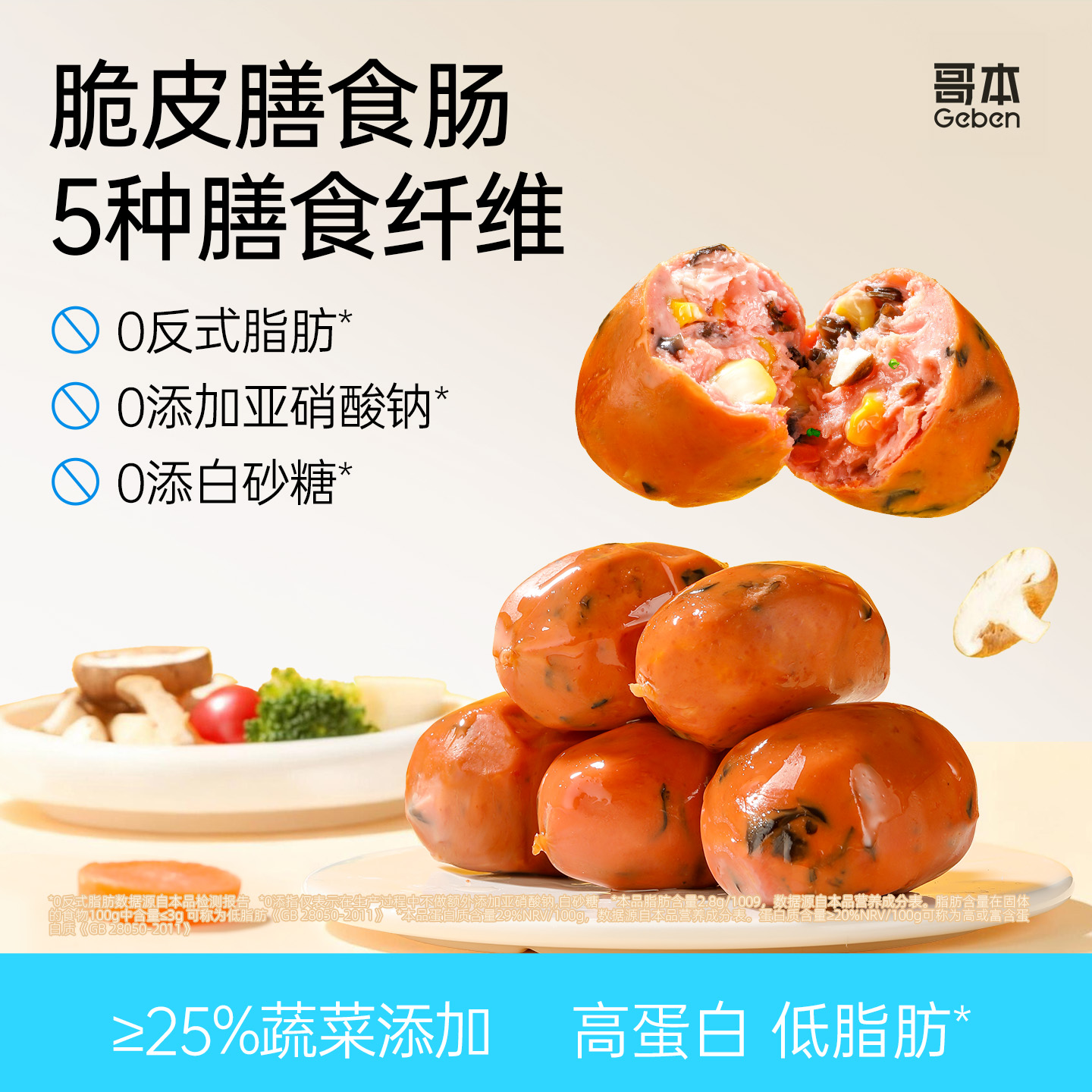 【低至1.？/袋！】哥本❤上新脆皮膳食肠【不可用券】