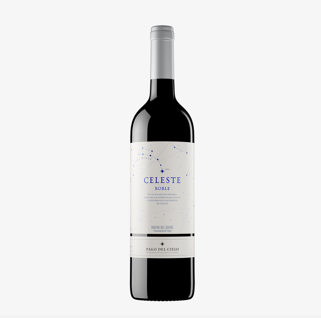 桃乐丝佳酿星空红葡萄酒	Familia Torres Pago del Cielo Celeste Roble，Ribera del Duero DO