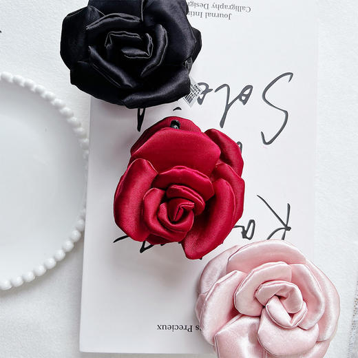 森系花朵玫瑰抓夹-纪念日百货门店同款169394252 商品图1